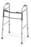 Medline Youth 2-Button Folding Walkers without Wheels - BeHope