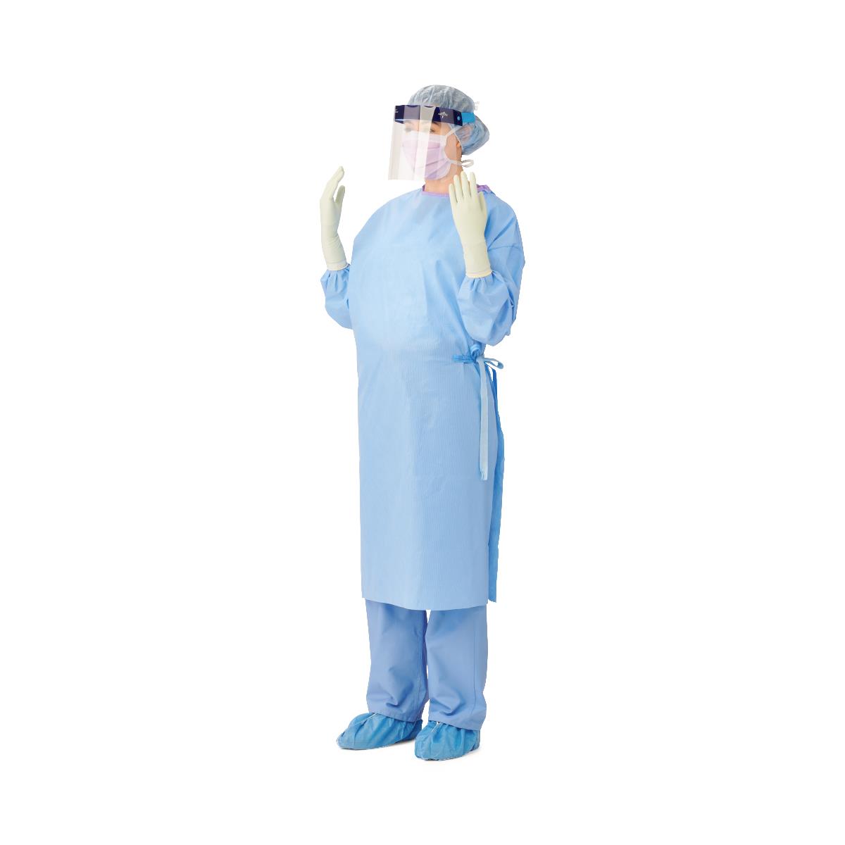 Sterile Nonreinforced Sirus Surgical Gowns with Set-In Sleeves