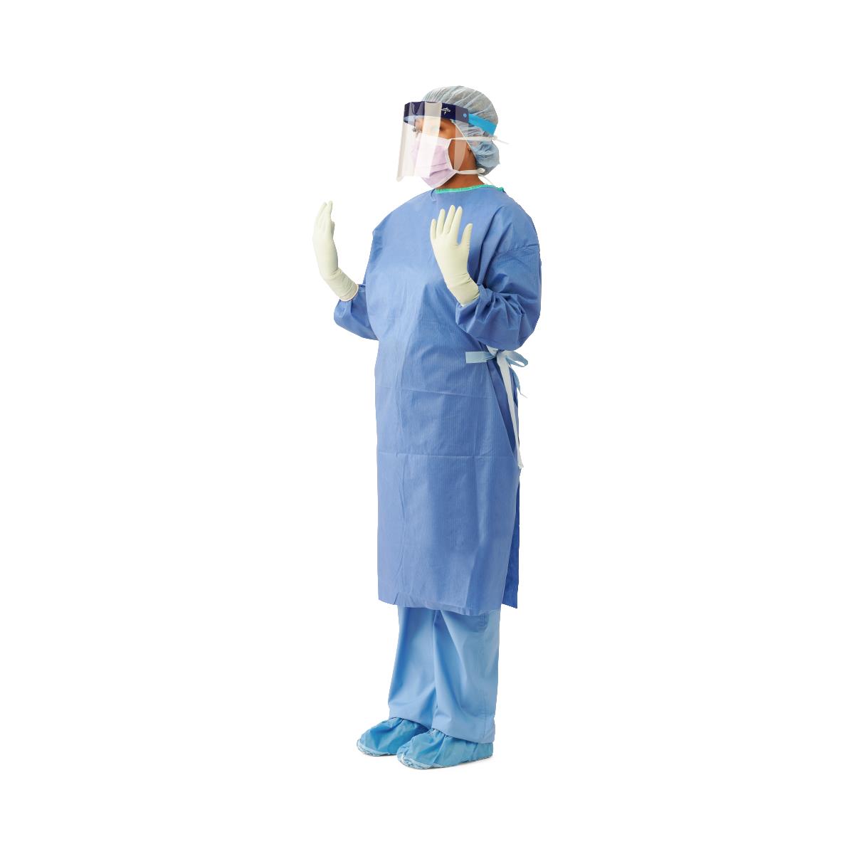 Sterile Non-Reinforced Eclipse Surgical Gowns with Set-In Sleeves