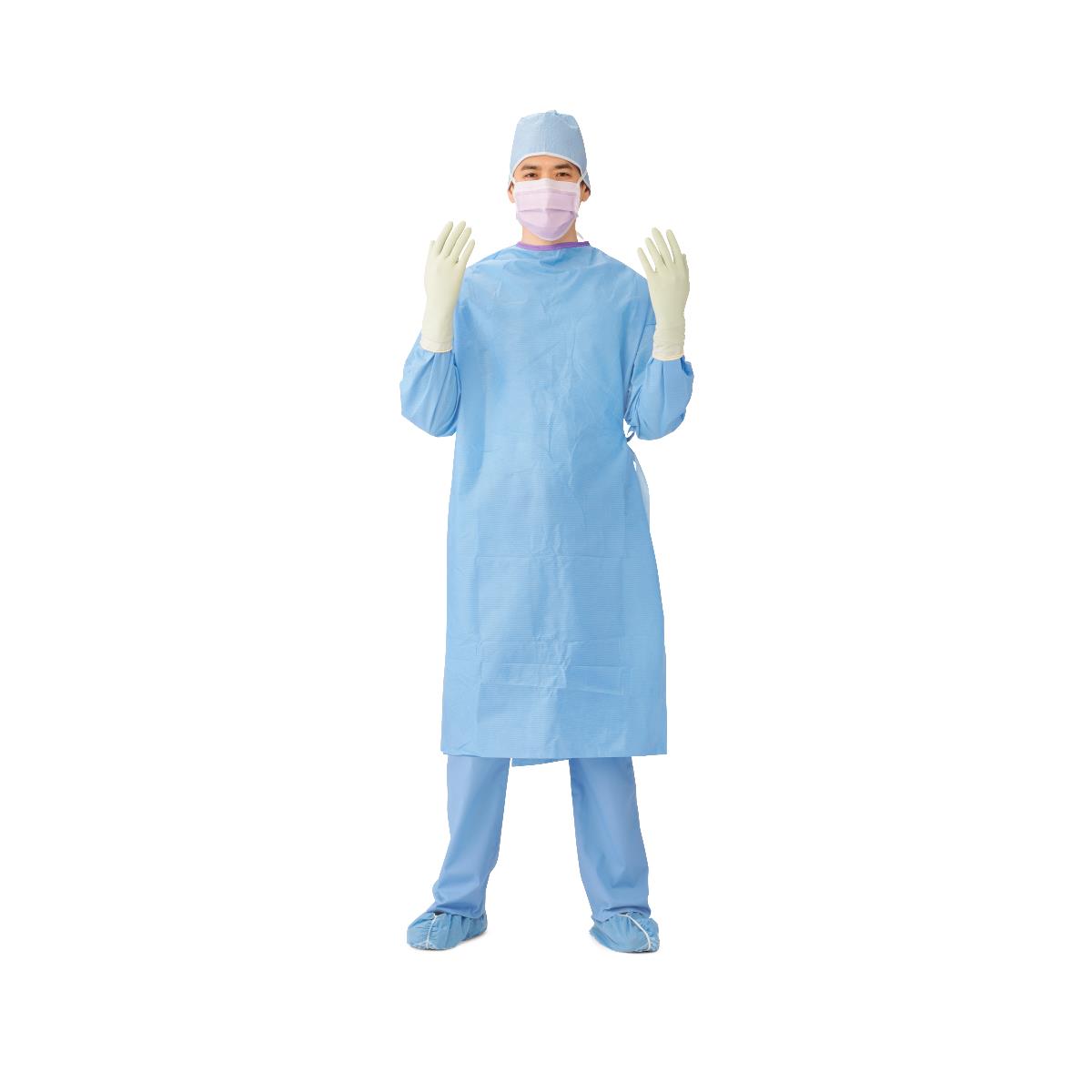 Sterile Nonreinforced Sirus Surgical Gowns with Raglan Sleeve