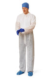 Medline Medium and Heavyweight Spunbond Polypropylene Coveralls - BeHope