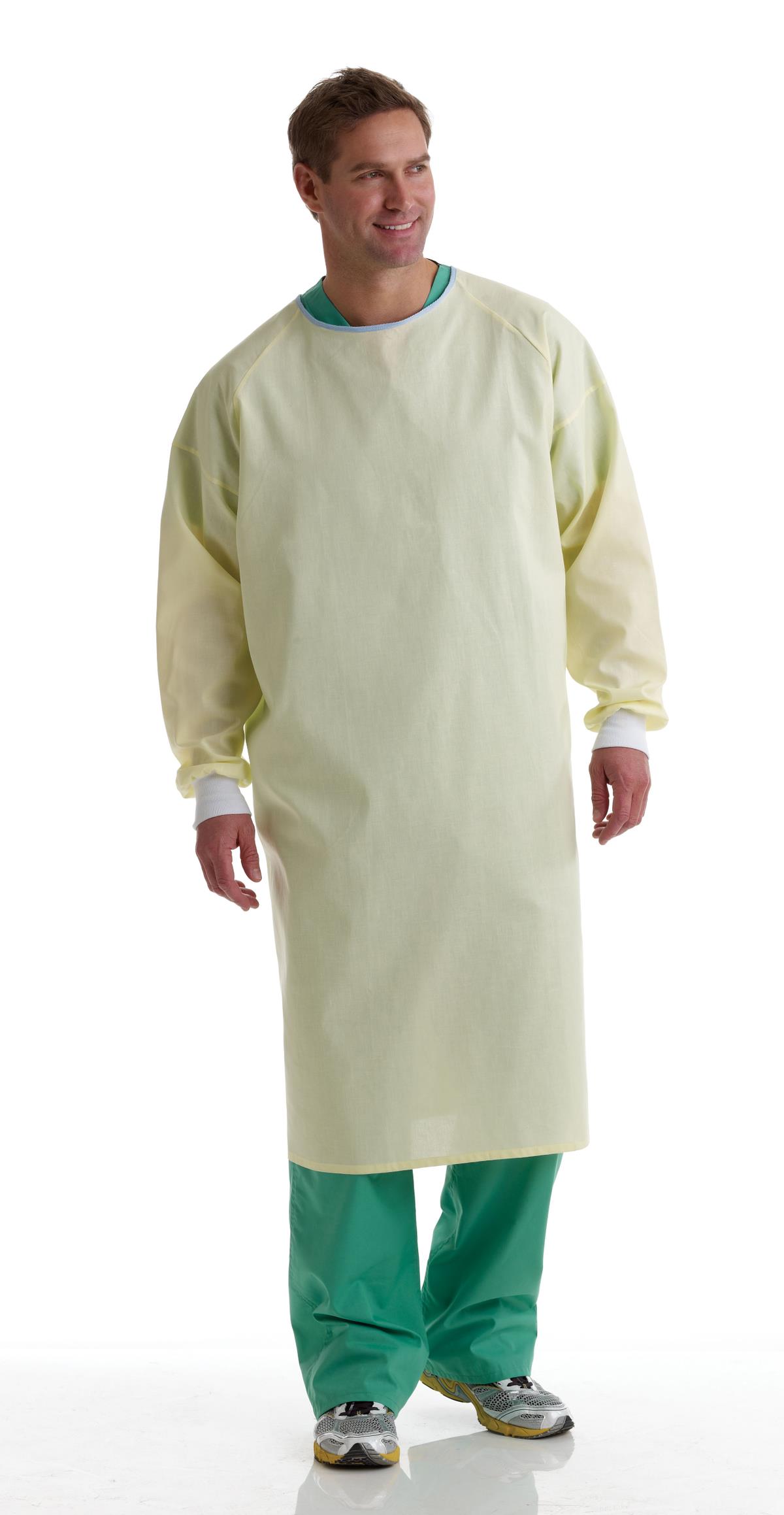 Medline Reusable Poly/Cotton Cover Gowns - BeHope
