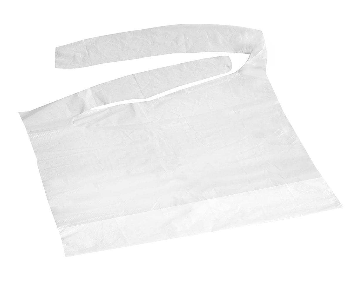 Medline Tie-On Disposable Waterproof Plastic Bibs - BeHope