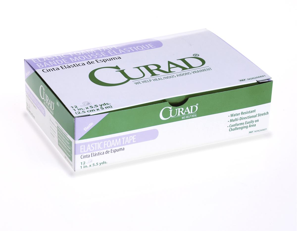 CURAD Elastic Foam Medical Adhesive Tape