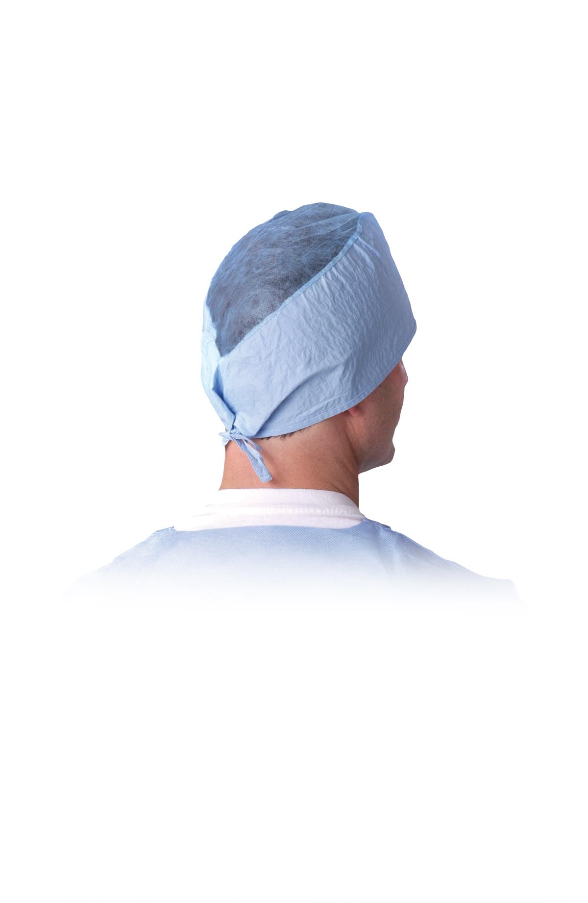 Sheer-Guard Disposable Tie-Back Surgeon Caps - BeHope