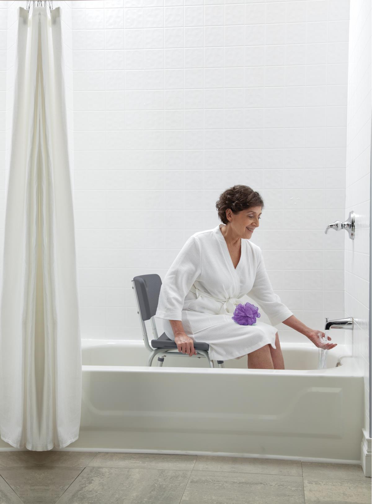 Medline Shower Chairs with Backs and Microban
