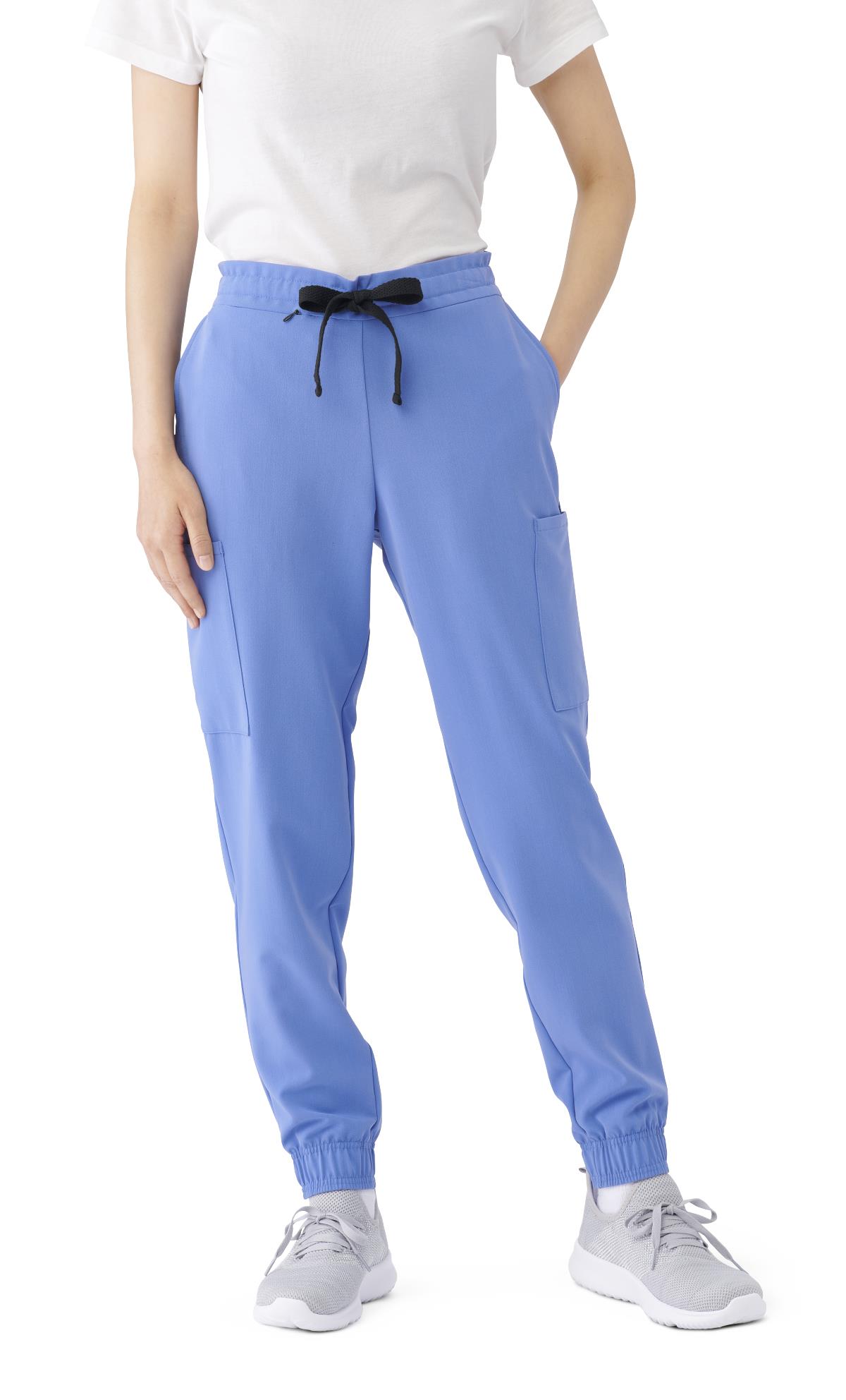 First AVE Women's 7-Pocket Jogger-Style Scrub Pant - BeHope