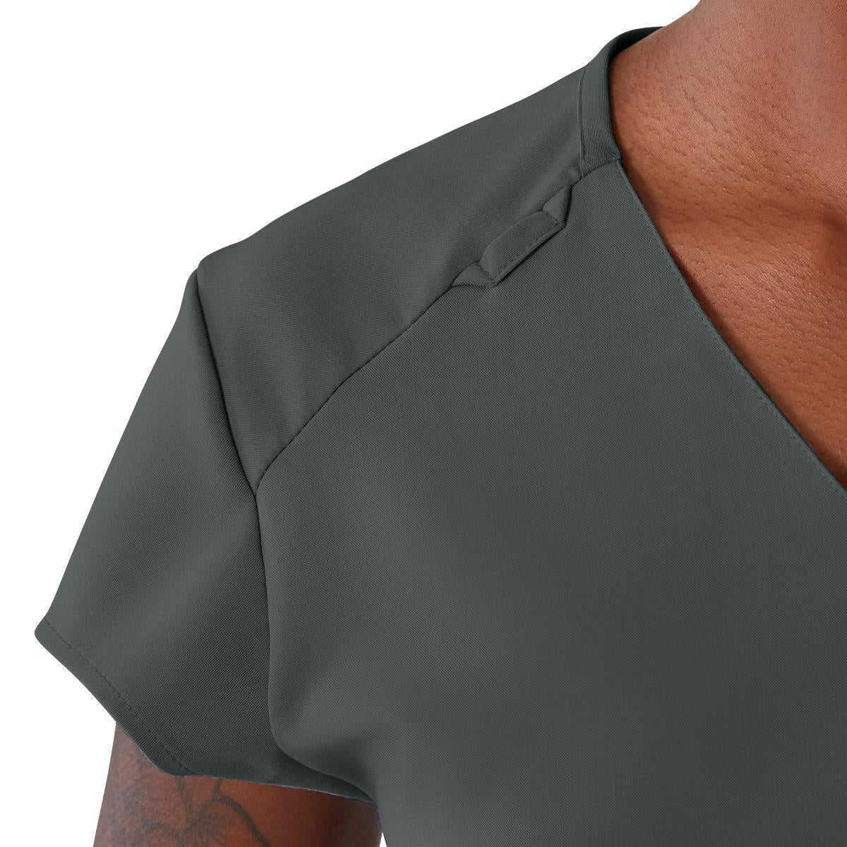 Monroe AVE Women's V-Neck Tunic Style Scrub Tops (Style 4805)