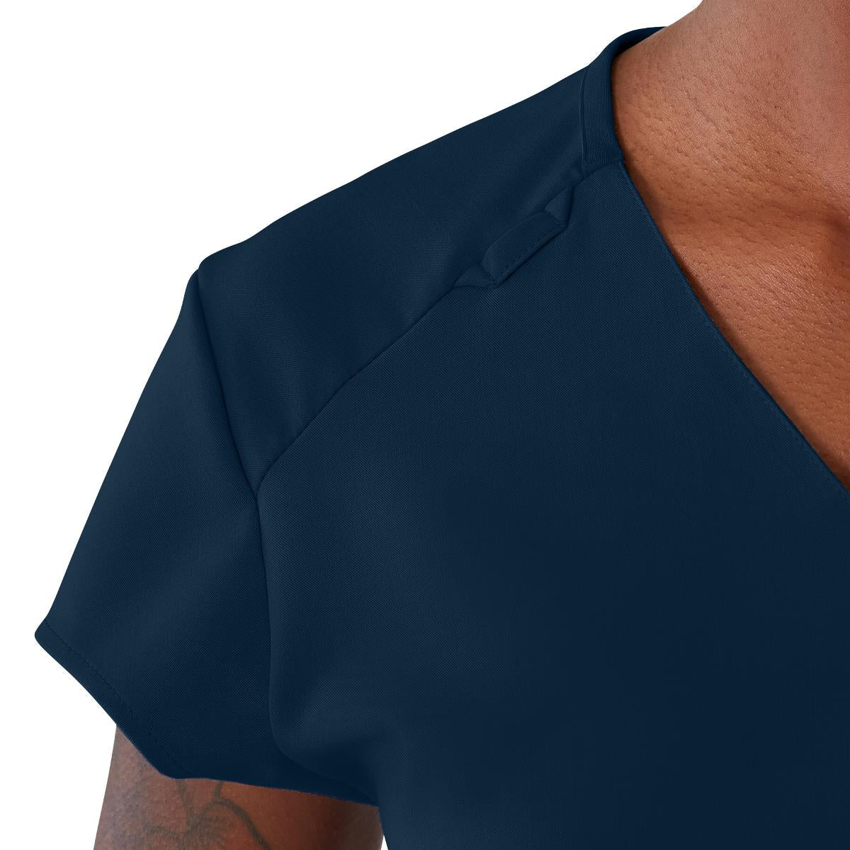 Monroe AVE Women's V-Neck Tunic Style Scrub Tops (Style 4805)