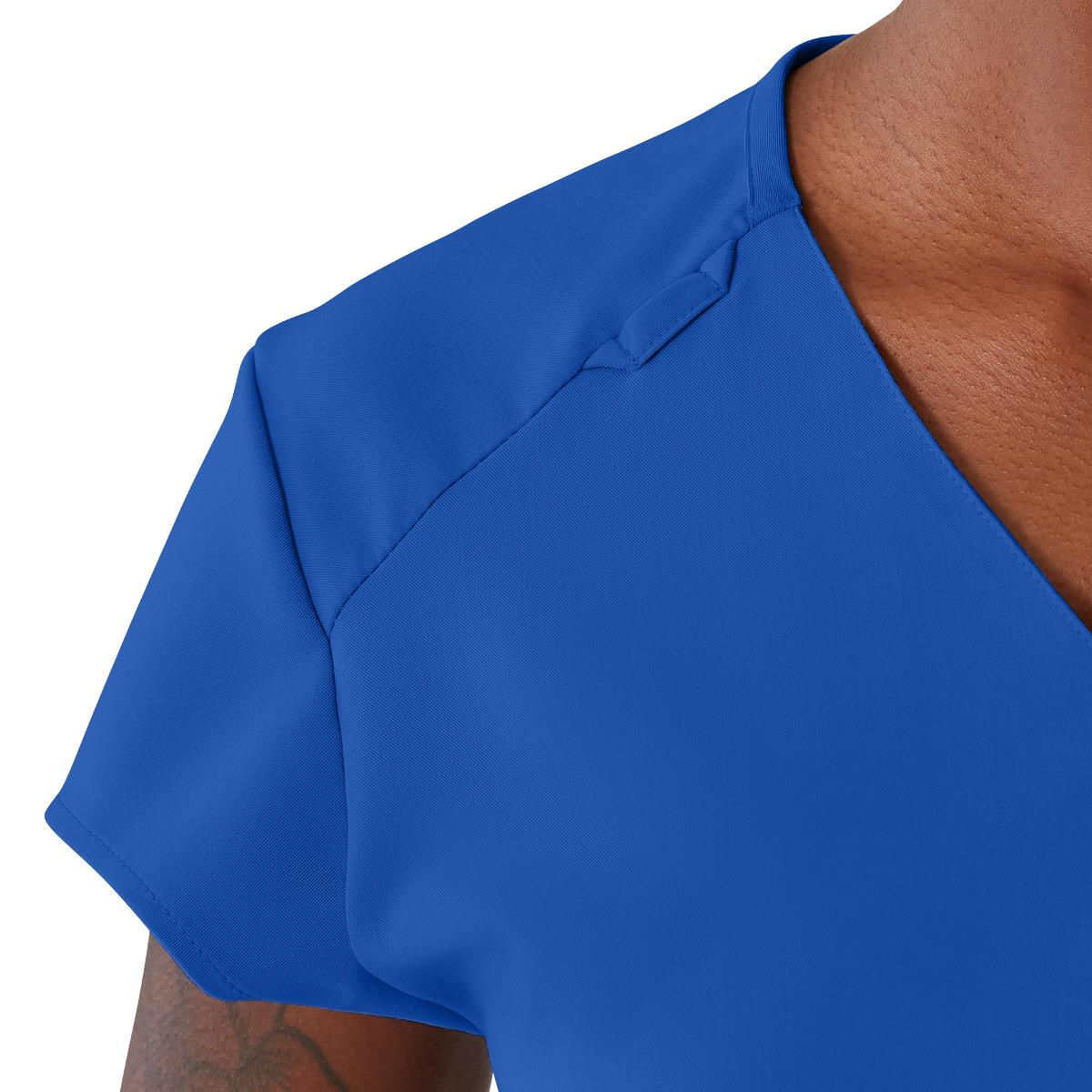 Monroe AVE Women's V-Neck Tunic Style Scrub Tops (Style 4805)