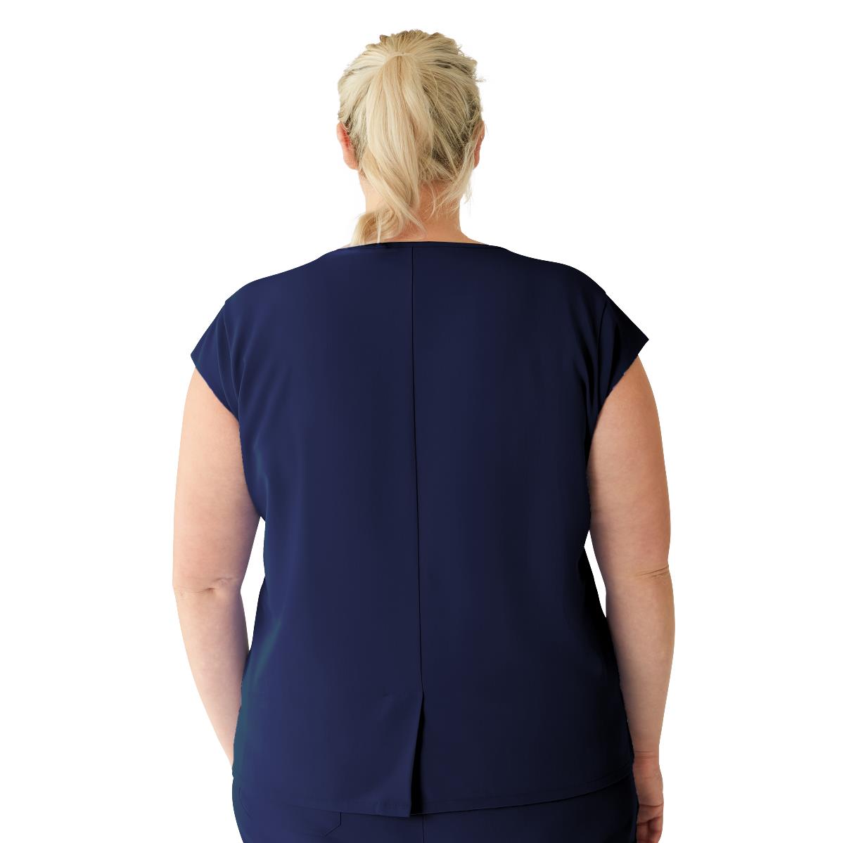 Nolita AVE Women's Oversized Tunic Style Scrub Tops with Notch Collar (Style 4806)