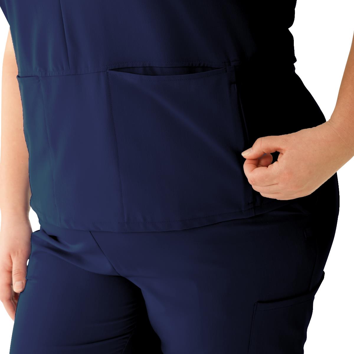 Nolita AVE Women's Oversized Tunic Style Scrub Tops with Notch Collar (Style 4806)