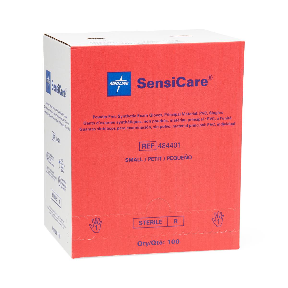 SensiCare Powder-Free Stretch Vinyl Sterile Exam Gloves