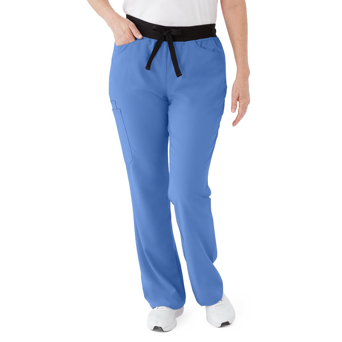 Coastal AVE Women's Boot-Cut Scrub Pants - Regular Length (Style 4912)