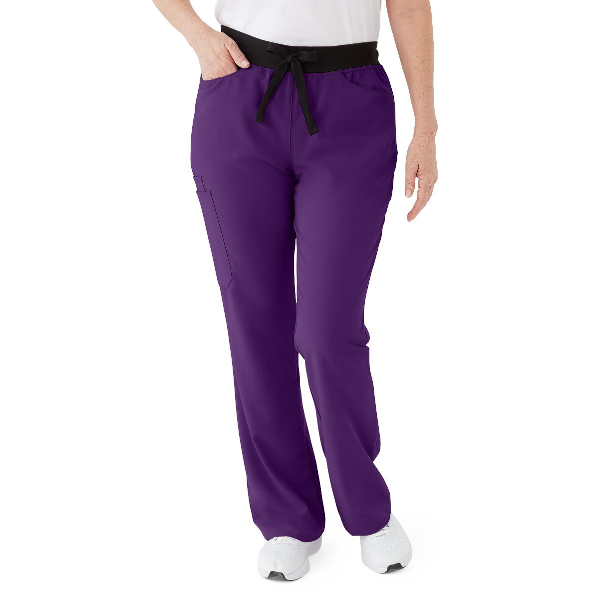 Coastal AVE Women's Boot-Cut Scrub Pants - Regular Length (Style 4912)