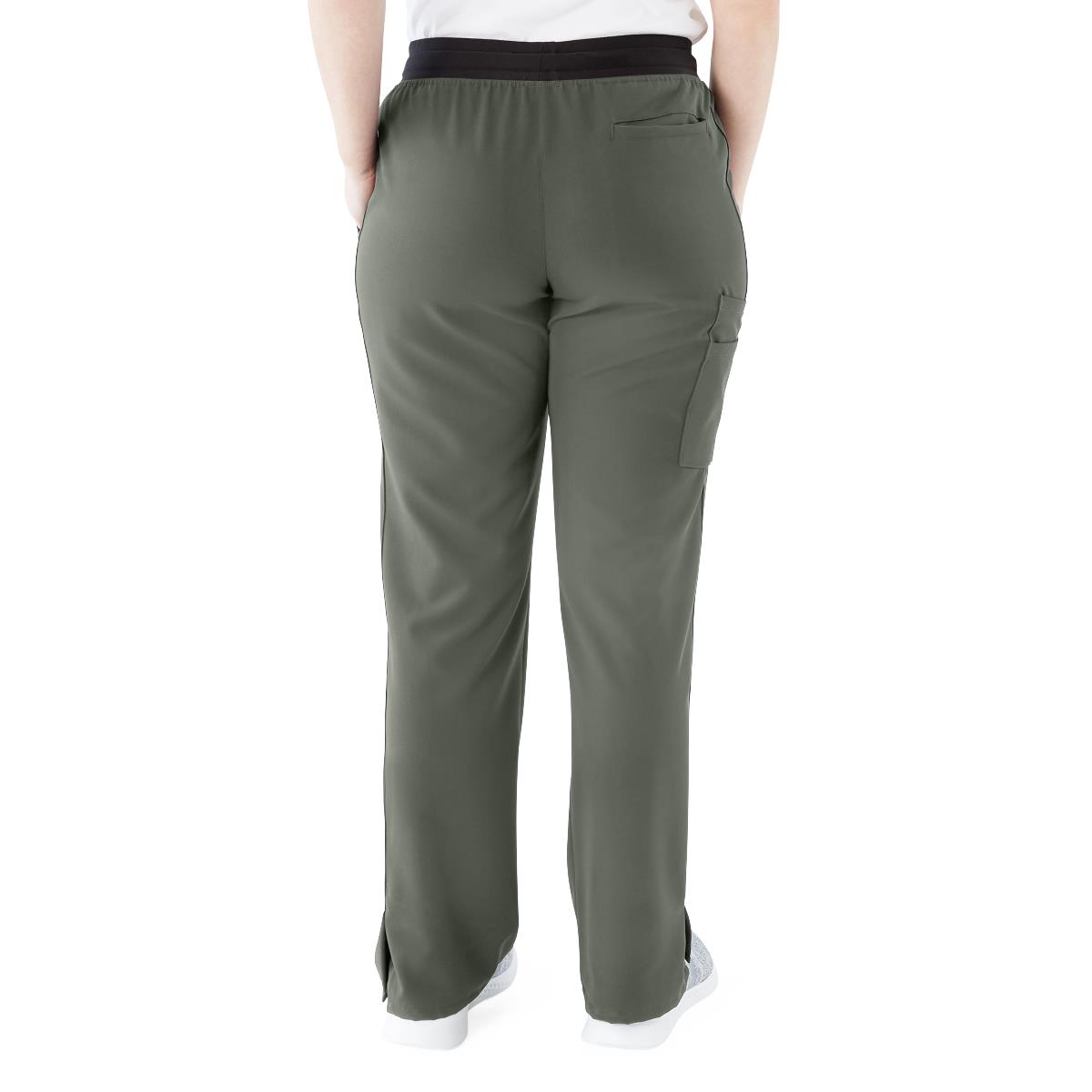 Varick AVE Women's Midrise 6-Pocket Scrub Pants - Tall Length (Style 4913)
