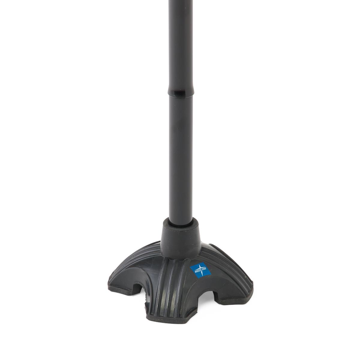 Medline Hybrid Cane, detail of the hybrid design elements for enhanced support.