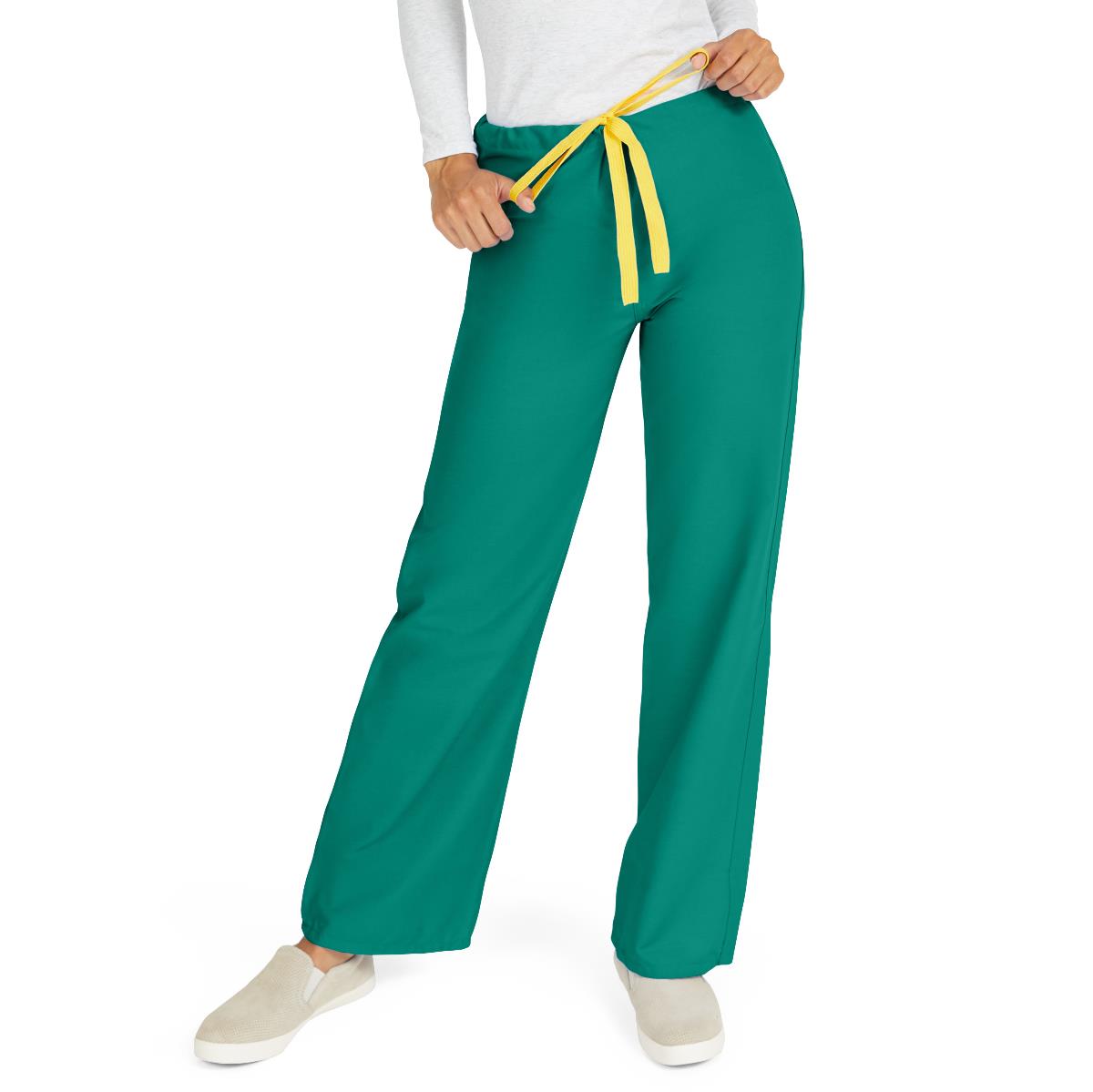 AngelStat Scrub Pants with Angelica Color Coding - Emerald (Style 600)