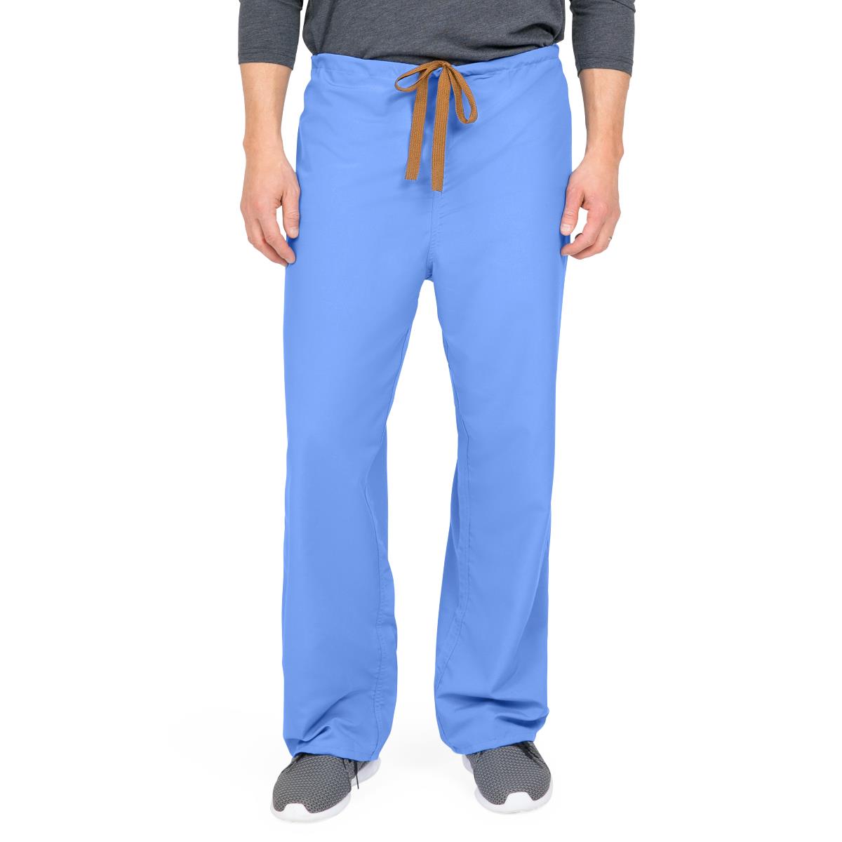 PerforMAX Unisex Reversible Scrub Pants with Front Drawstring - BeHope