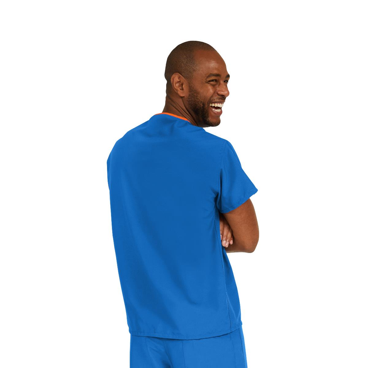 PerforMAX Unisex Reversible 1-Pocket Scrub Tops with Chest Pocket (Style 810)