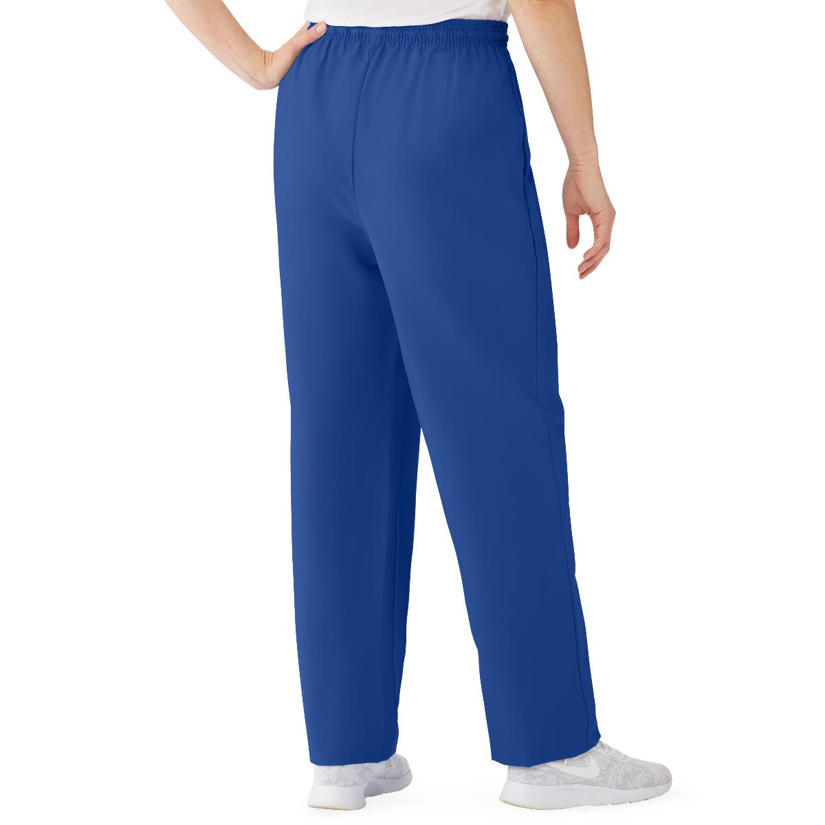 AngelStat Women's Elastic Waist Scrub Pants with Inside Drawcord (Style 854)