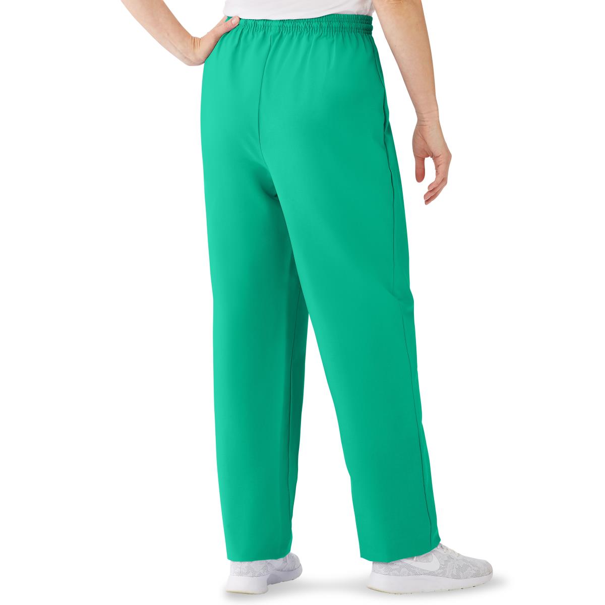 AngelStat Women's Elastic Waist Scrub Pants with Inside Drawcord (Style 854)