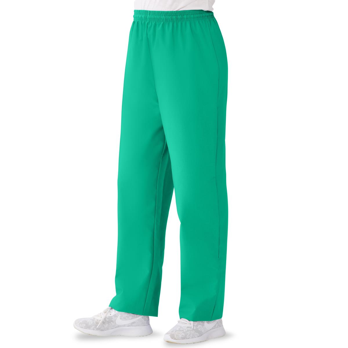 AngelStat Women's Elastic Waist Scrub Pants with Inside Drawcord (Style 854)