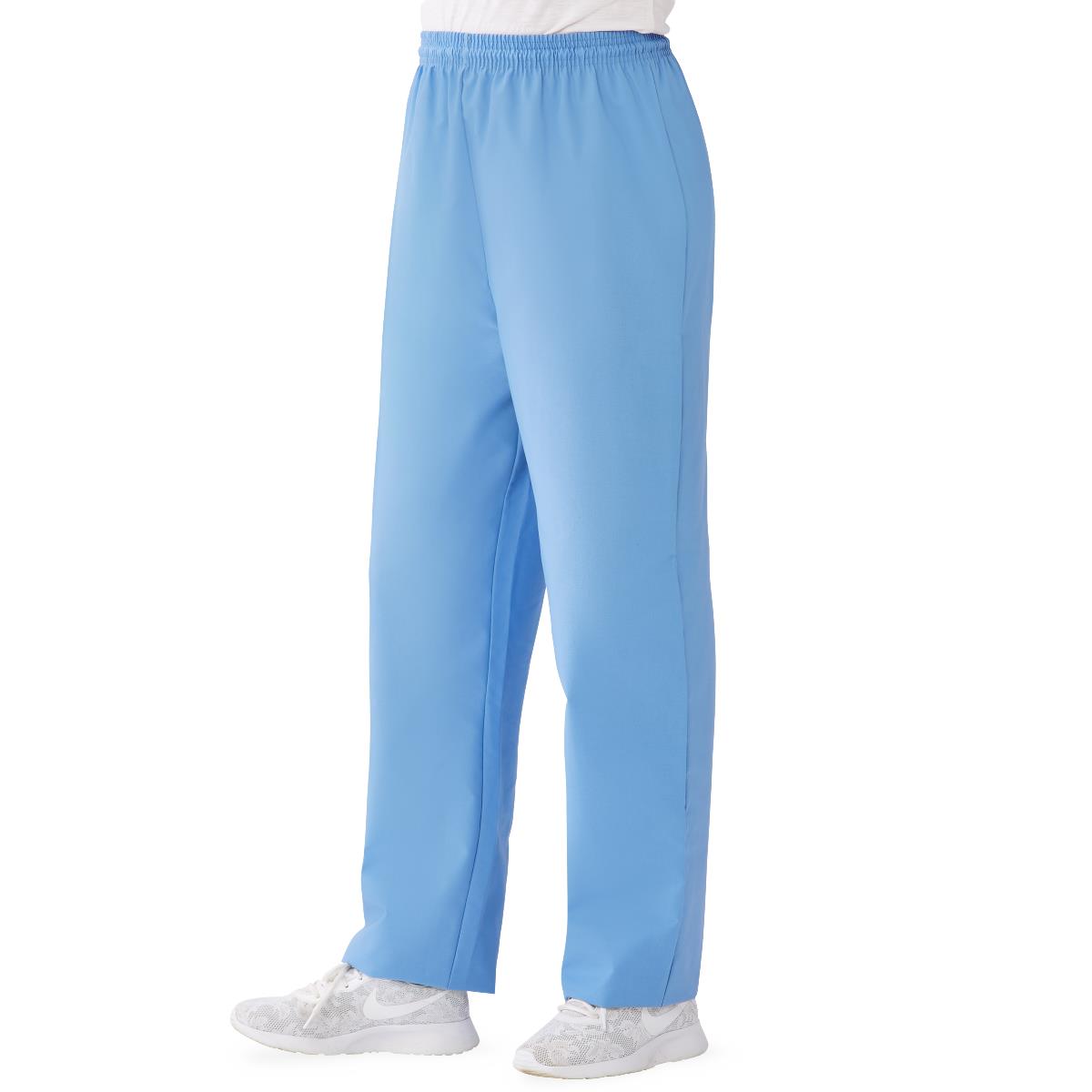 AngelStat Women's Elastic Waist Scrub Pants with Inside Drawcord (Style 854)