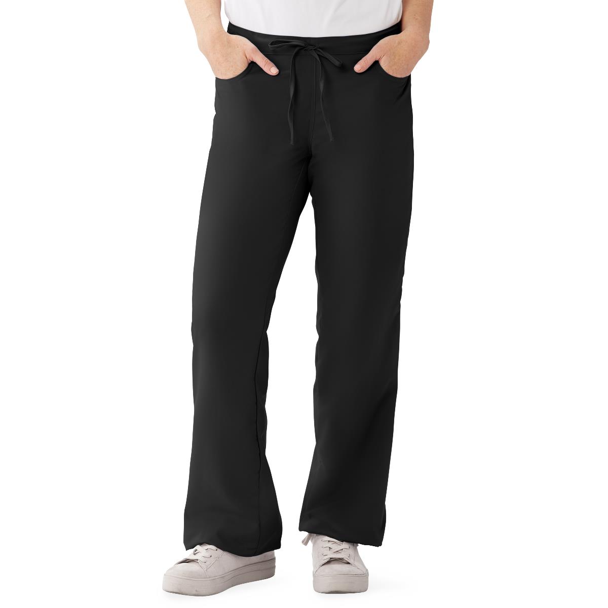 PerforMAX Women's Modern Fit Boot-Cut Scrub Pants with 2 Pockets - BeHope