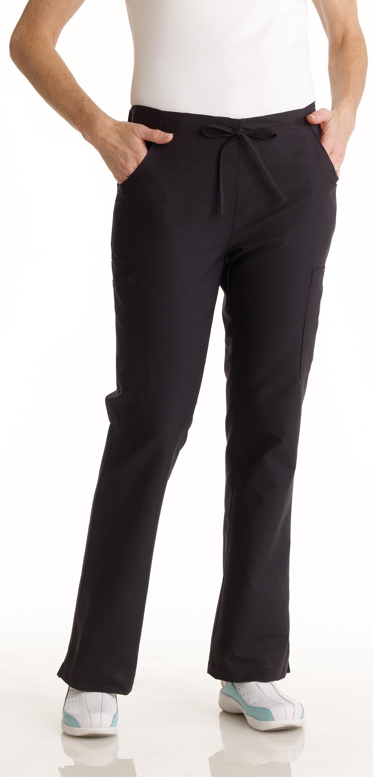 ComfortEase® Women's Petite Cargo Scrub Pants (Style 8865)