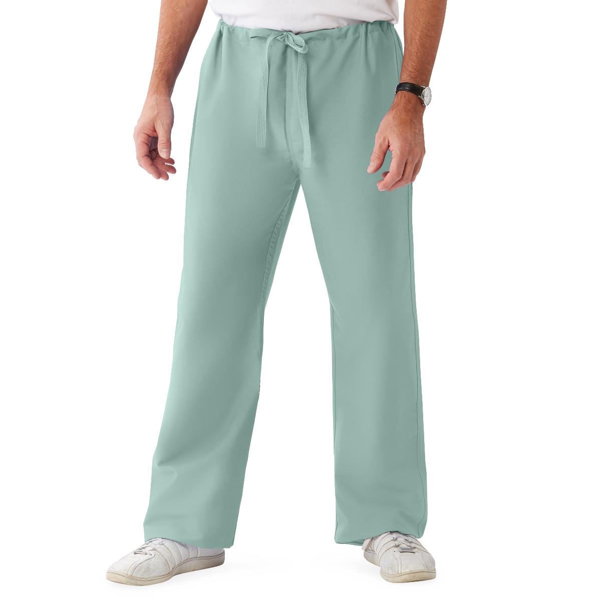 ComfortEase Unisex Reversible Scrub Pants - Green (Style 900)