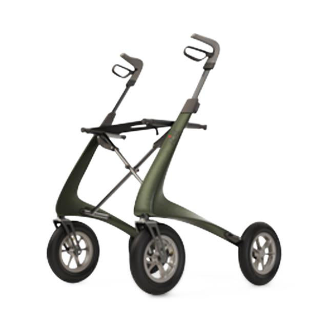 Byacre Carbon Overland Rollator, a lightweight and robust mobility aid.
