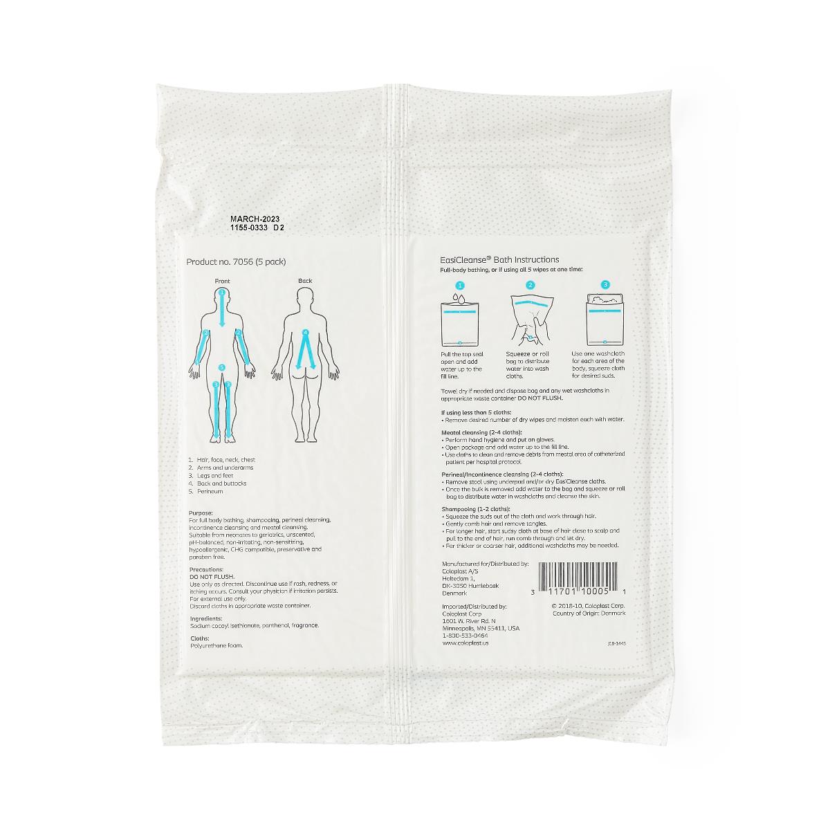 Coloplast Easicleanse No Rinse Washcloth - BeHope