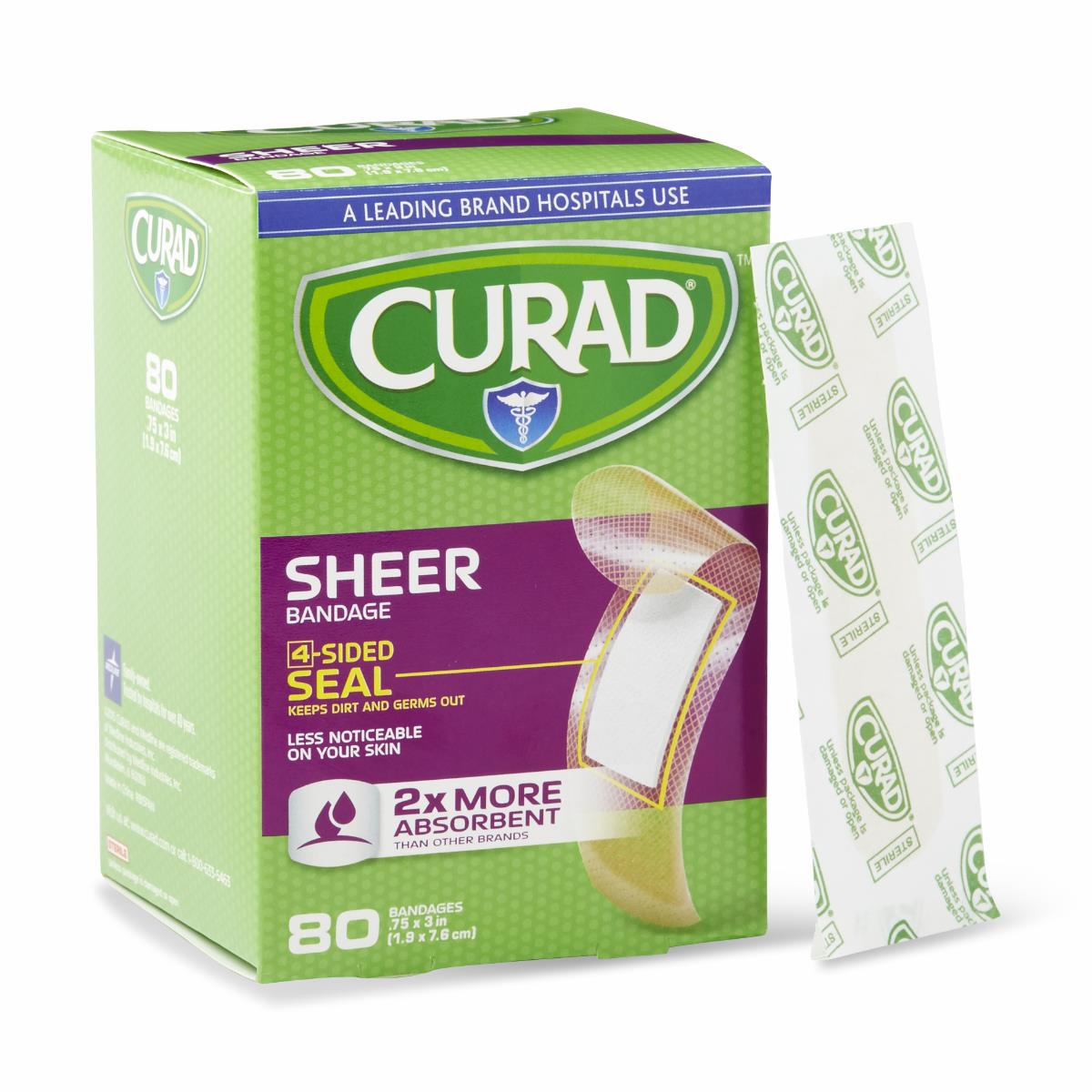 CURAD Sheer Adhesive Bandages - BeHope