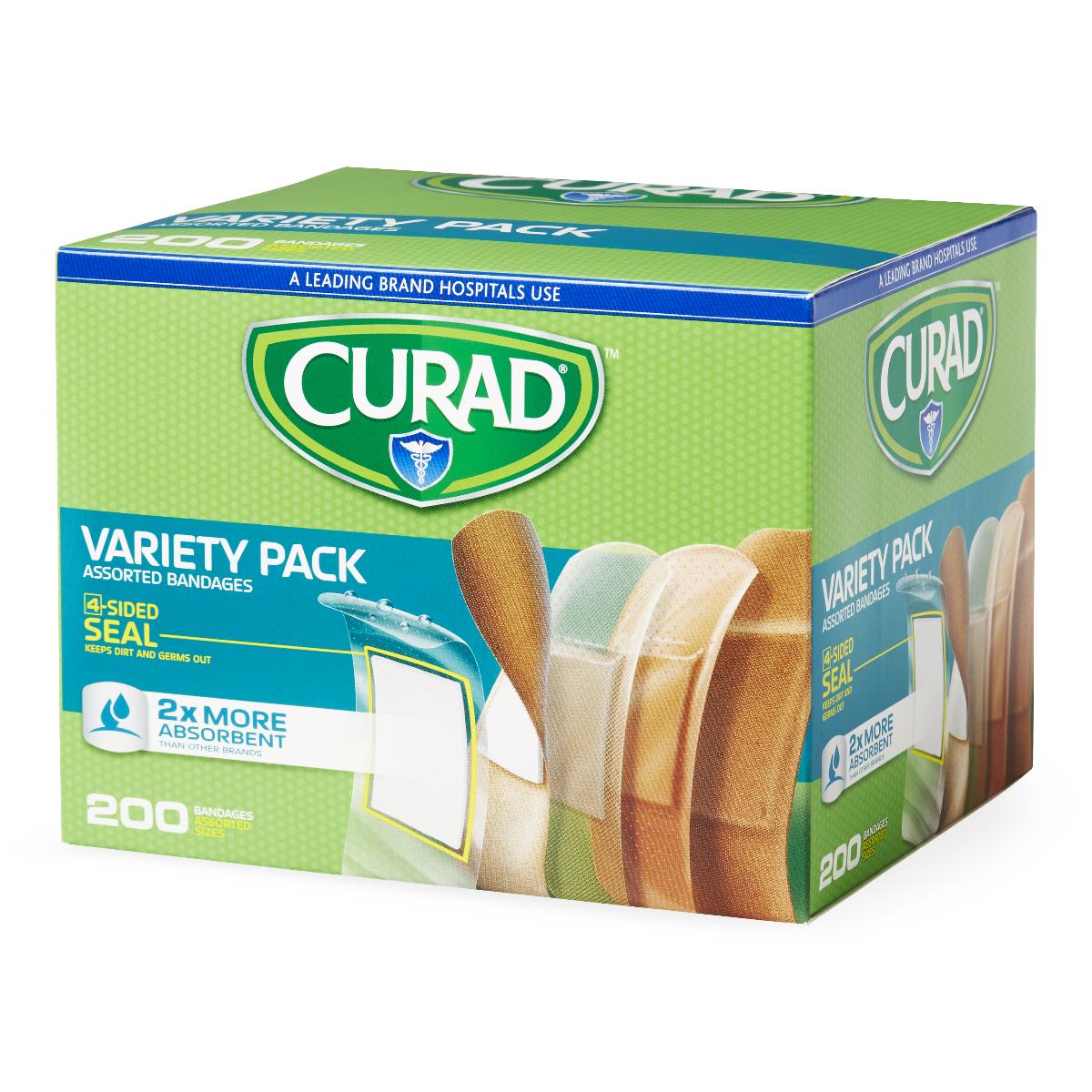CURAD Variety Pack Assorted Bandages