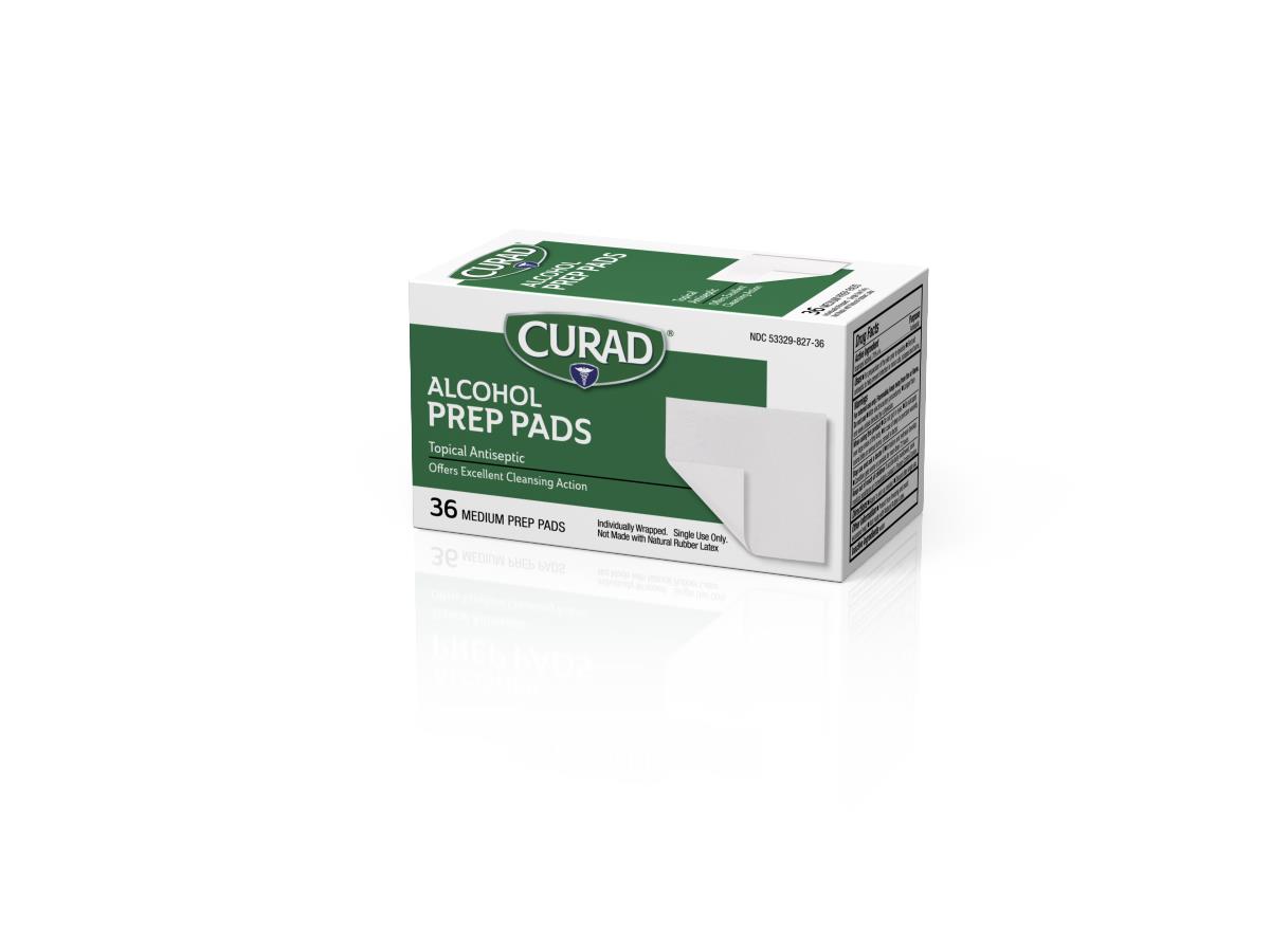 CURAD Medium 2-Ply Sterile Alcohol Prep Pads
