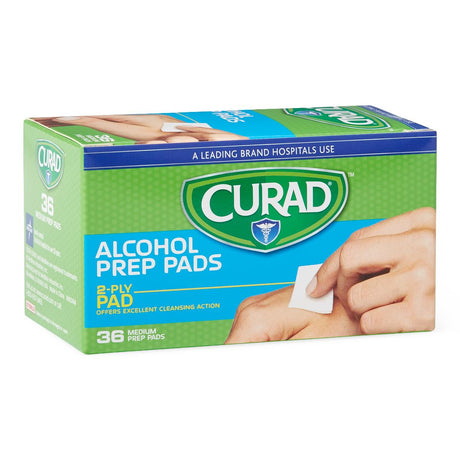 CURAD Medium 2-Ply Sterile Alcohol Prep Pads - BeHope