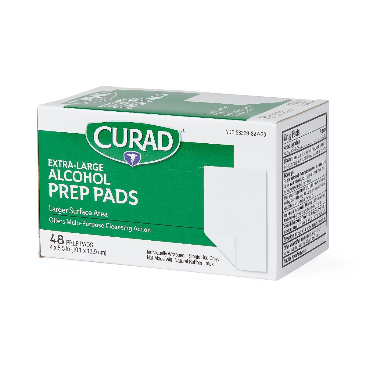 CURAD Medium 2-Ply Sterile Alcohol Prep Pads