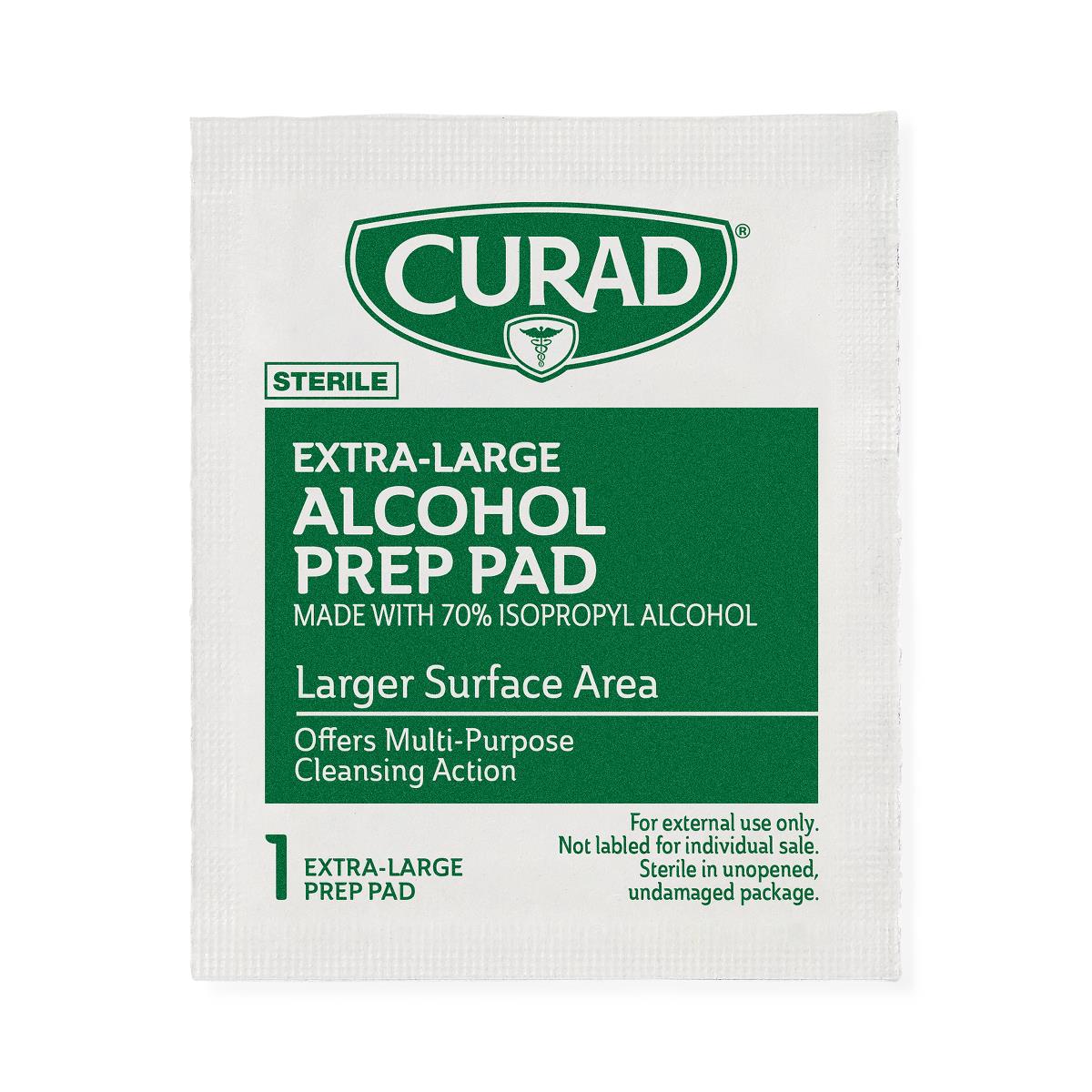 CURAD Medium 2-Ply Sterile Alcohol Prep Pads