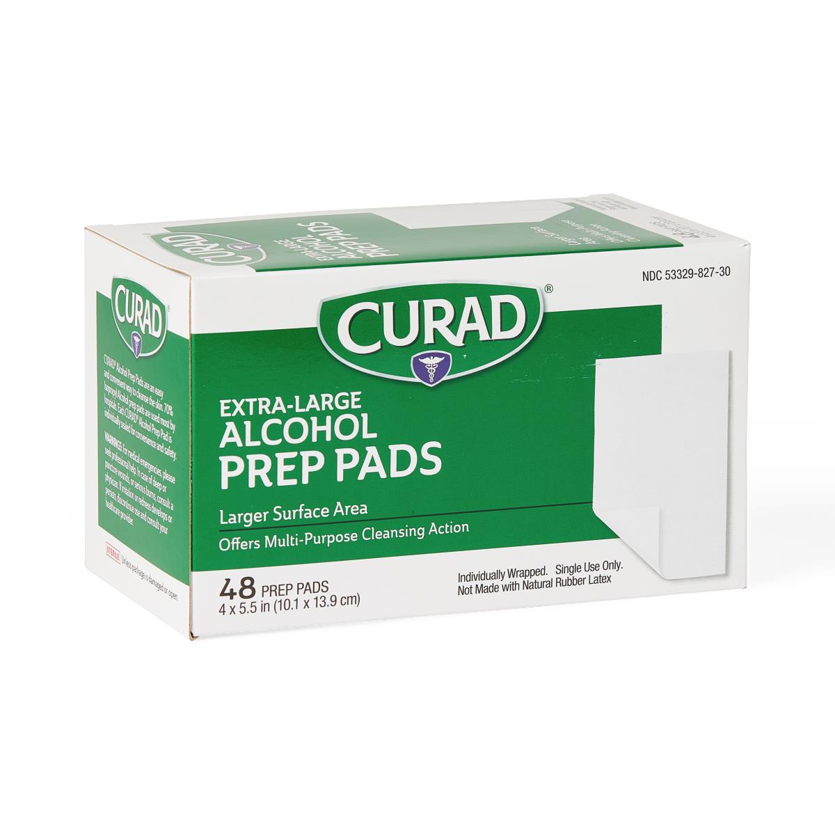 CURAD Medium 2-Ply Sterile Alcohol Prep Pads