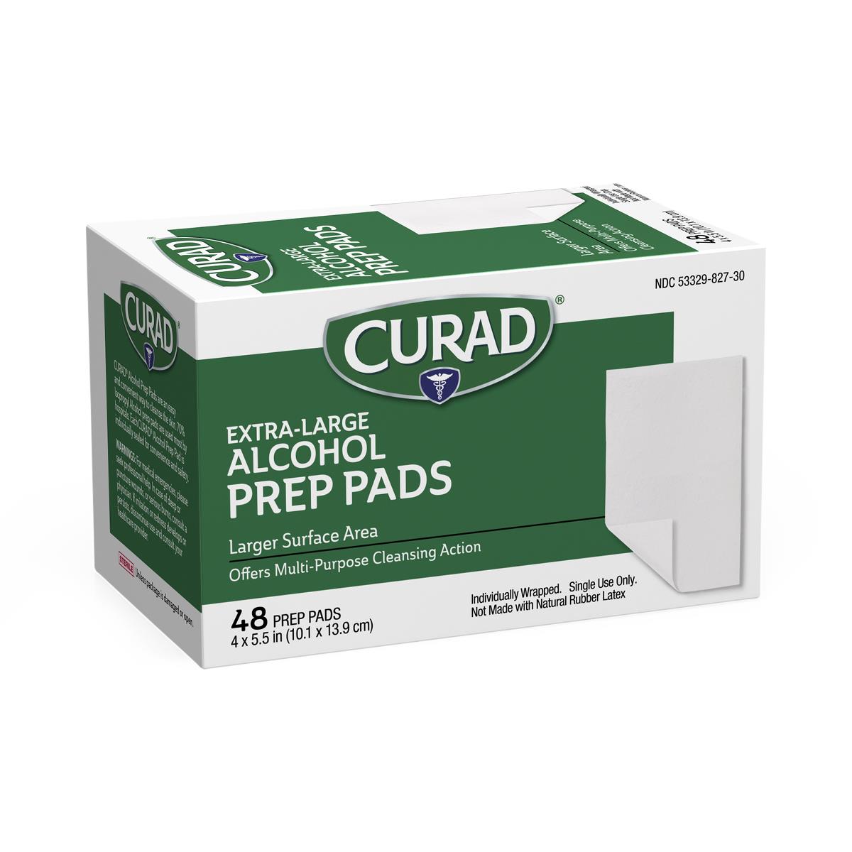 CURAD Medium 2-Ply Sterile Alcohol Prep Pads