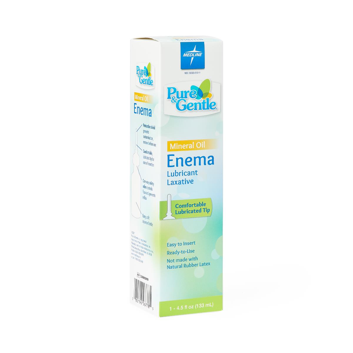 Pure + Gentle Mineral Oil Laxative Enemas