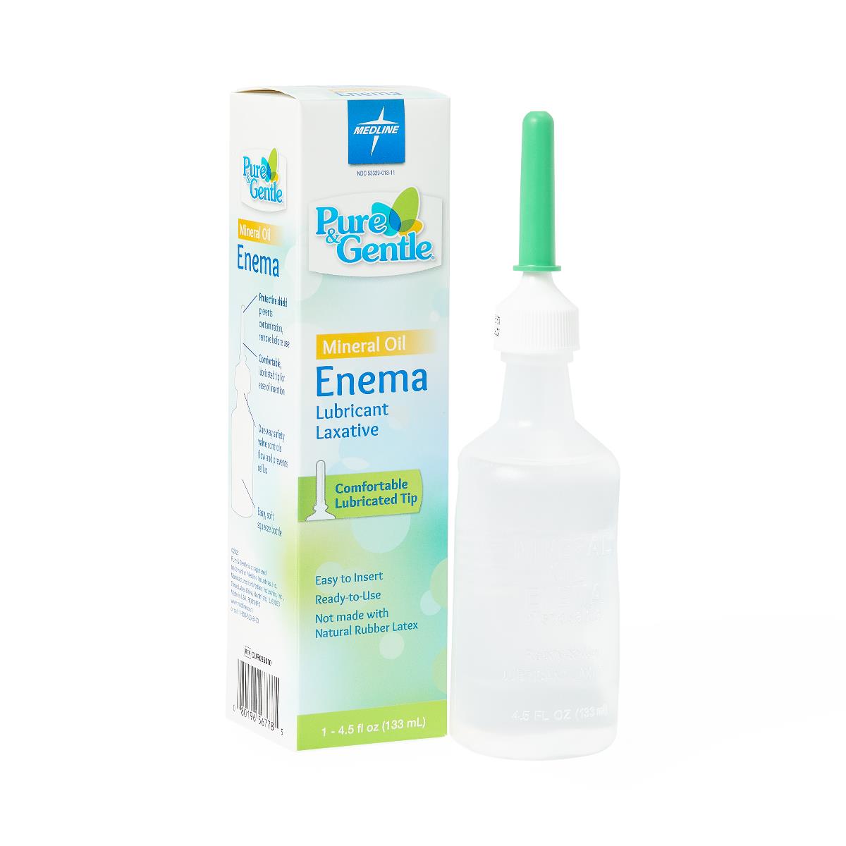 Pure + Gentle Mineral Oil Laxative Enemas