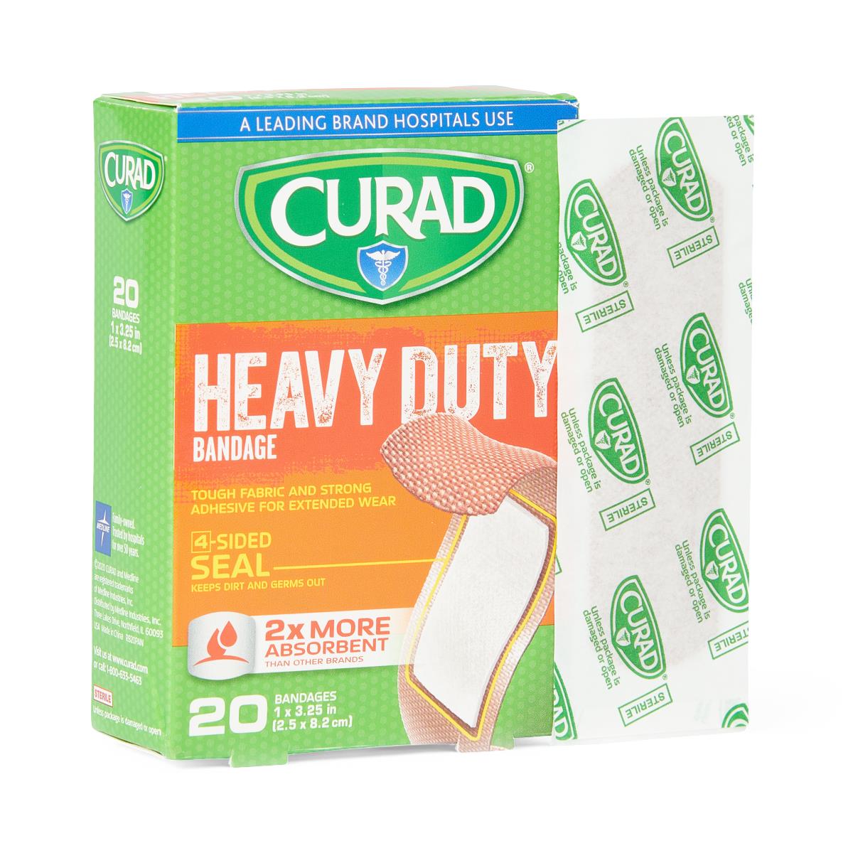 CURAD Heavy-Duty Long Bandages