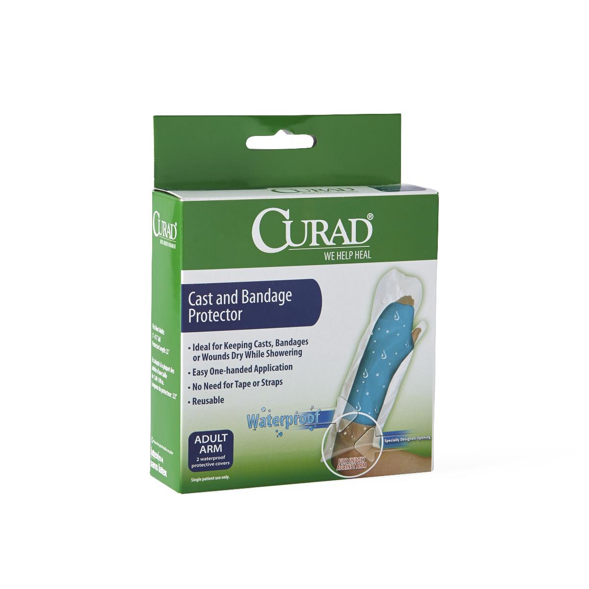 Curad Cast Protector, showing a leg version for full coverage