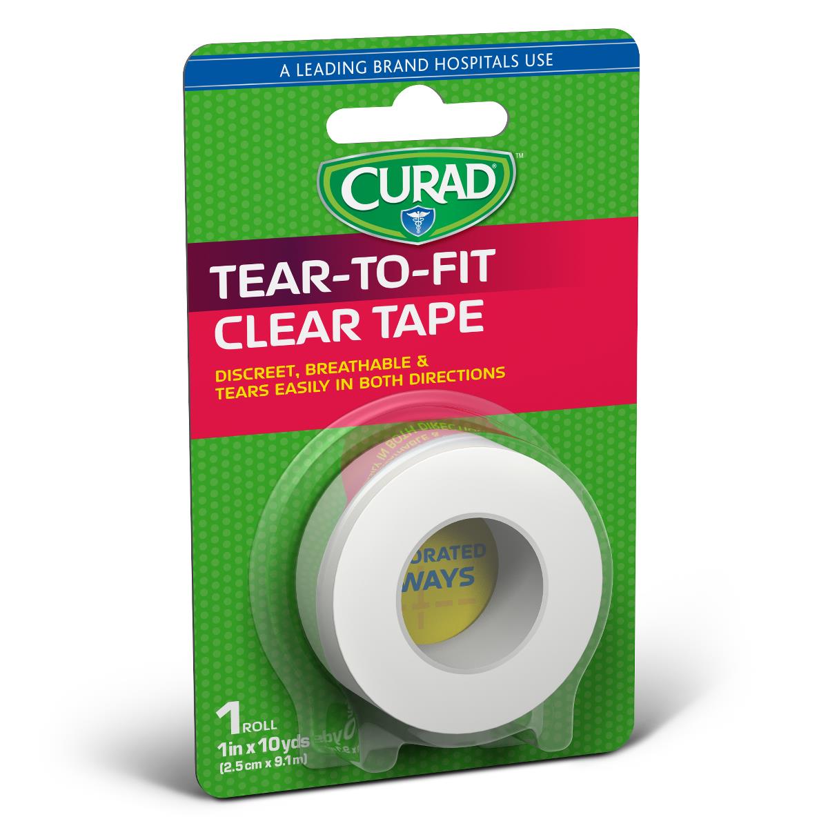 CURAD Transparent Adhesive Plastic Tape - BeHope