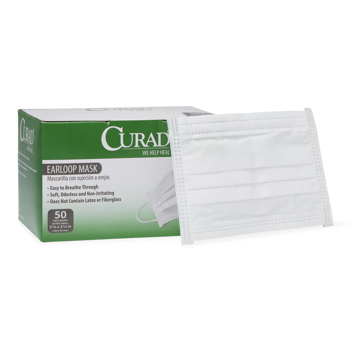 CURAD ASTM Level 1 Extra-Small Face Mask with Ear Loops