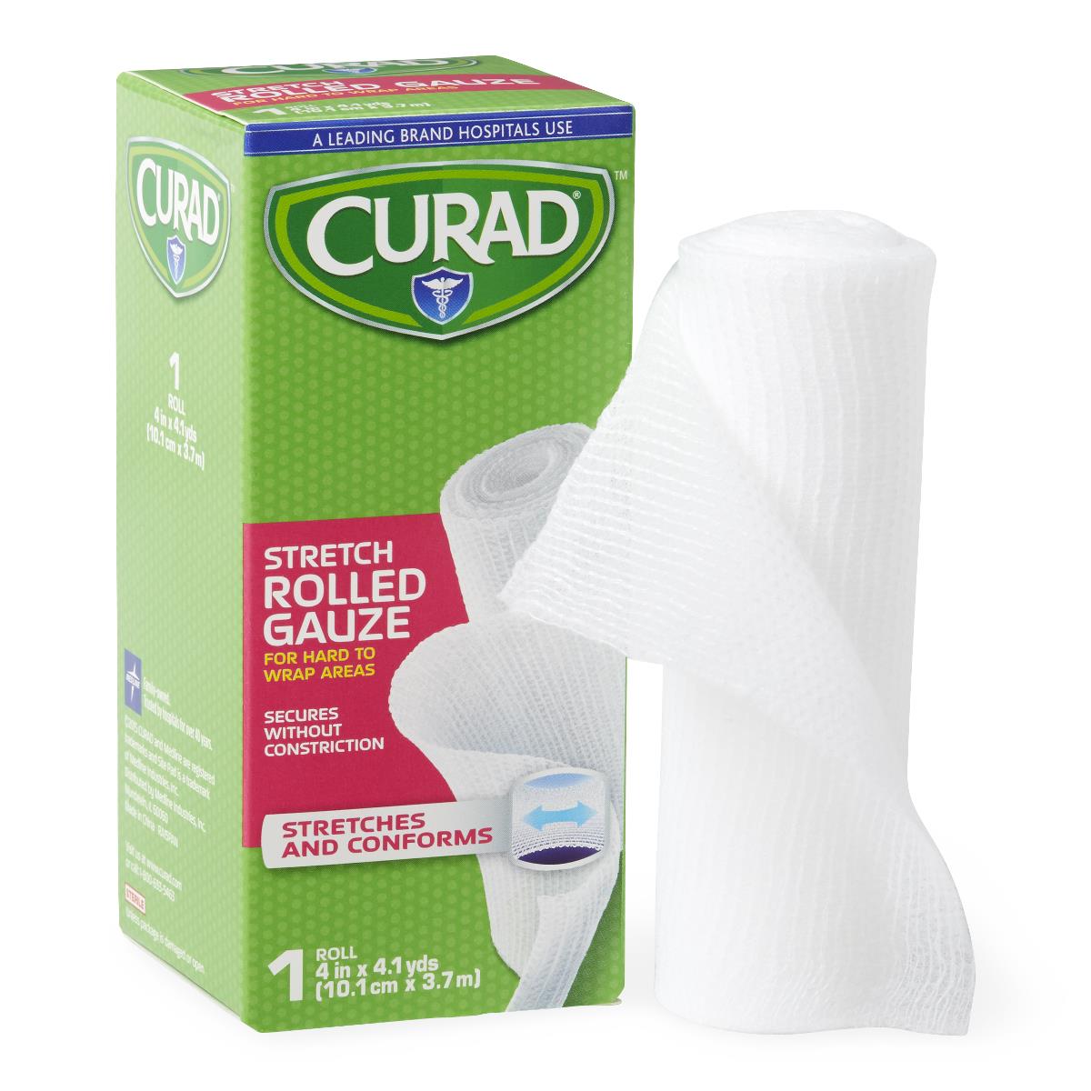 CURAD Stretch Rolled Gauze