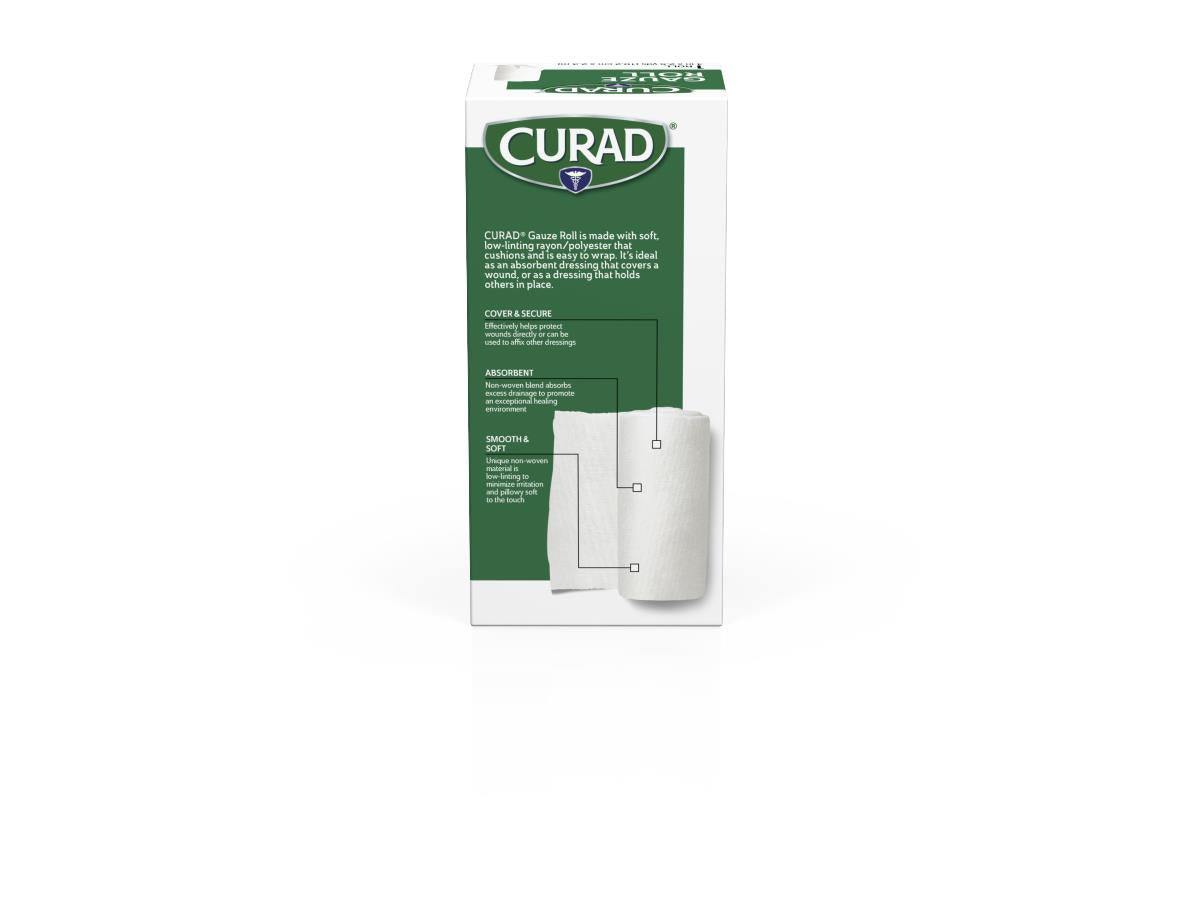 CURAD SoothePlus Prosorb Rolled Gauze