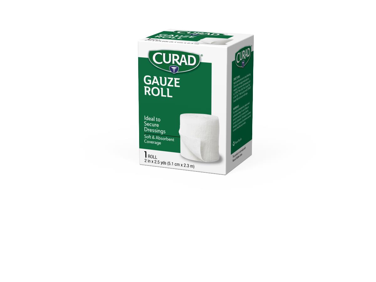 CURAD SoothePlus Prosorb Rolled Gauze